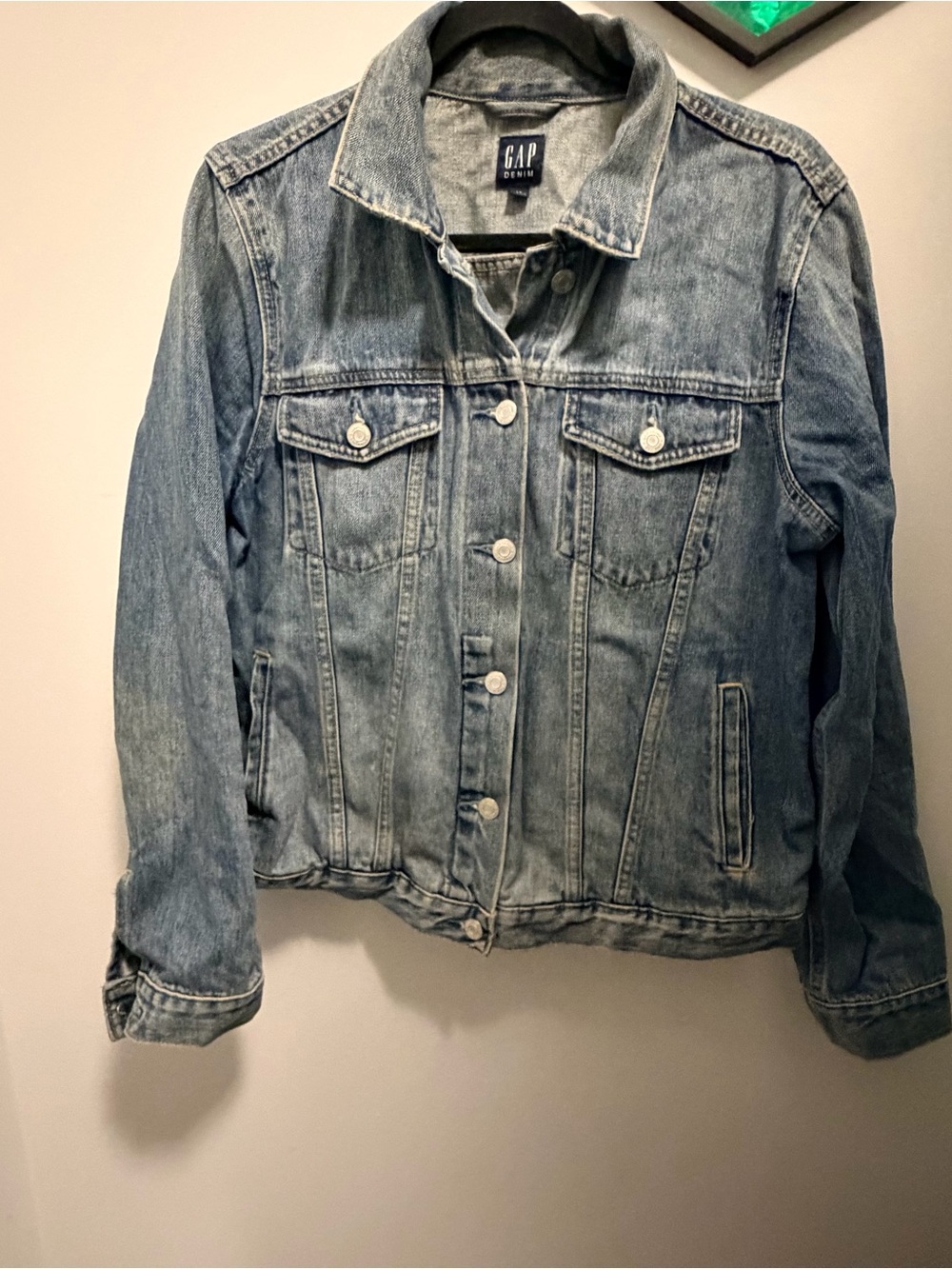 GAP Denim Jacket - Light Blue Women's Jean Jacket